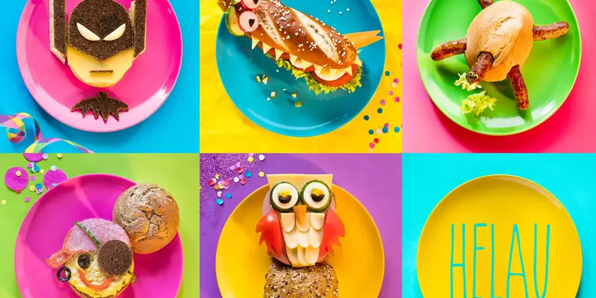 Fun Food zu Karneval – kostümierte Brötchen als Partysnack