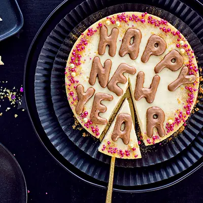 Happy New Year Silvester Cheesecake