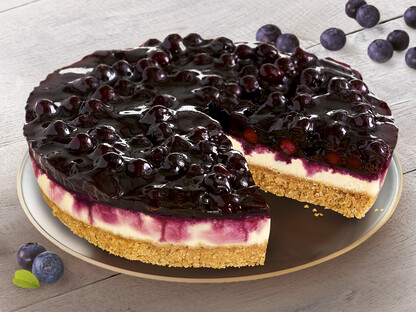 Lust auf Kuchen Blaubeer Cheesecake 