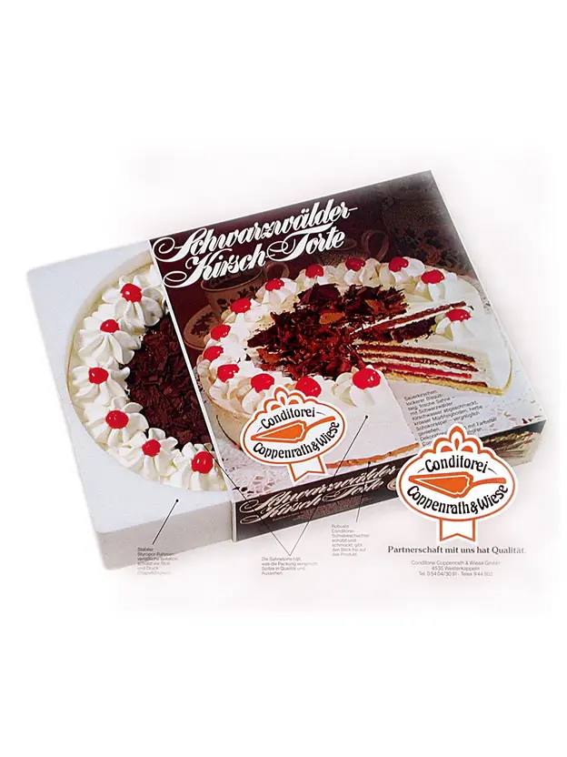 Verpackung Schwarzwälder-Kirsch-Torte Coppenrath & Wiese 