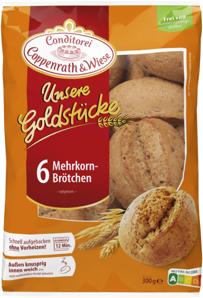 Coppenrath & Wiese Mehrkorn-Brötchen (Unsere Goldstücke)