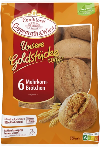 Coppenrath & Wiese Mehrkorn-Brötchen (Unsere Goldstücke)