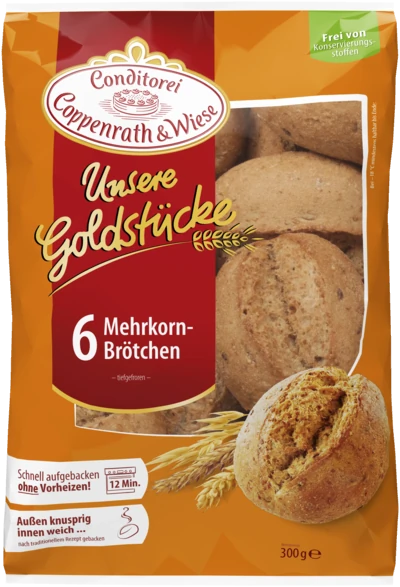 Coppenrath & Wiese Mehrkorn-Brötchen (Unsere Goldstücke)