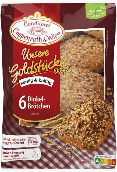 Coppenrath & Wiese Dinkel-Brötchen (Unsere Goldstücke)