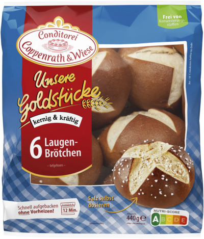 Coppenrath & Wiese Laugen-Brötchen (Unsere Goldstücke)