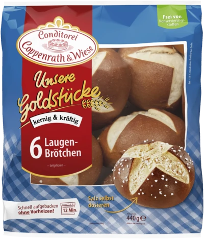 Coppenrath & Wiese Laugen-Brötchen (Unsere Goldstücke)