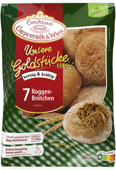 Coppenrath & Wiese Roggen-Brötchen (Unsere Goldstücke)