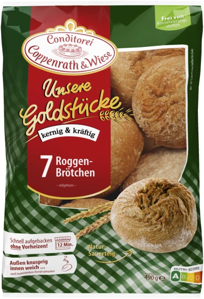 Coppenrath & Wiese Roggen-Brötchen (Unsere Goldstücke)