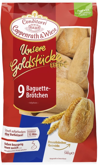 Coppenrath & Wiese Baguette-Brötchen - Unsere Goldstücke