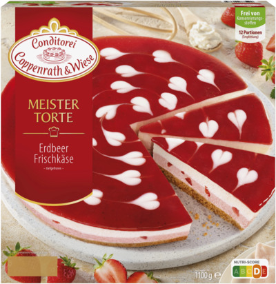 Coppenrath & Wiese Erdbeer-Frischkäse Meistertorte