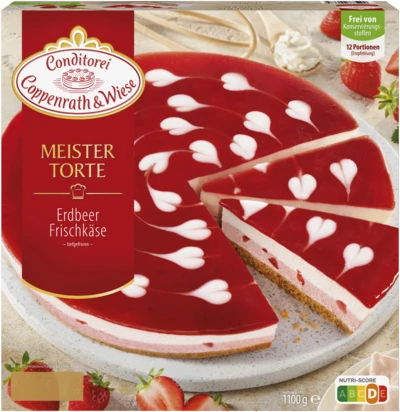 Coppenrath & Wiese Erdbeer-Frischkäse Meistertorte