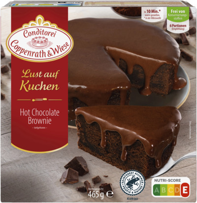 Lust auf Kuchen Hot Chocolate Brownie Kuchen