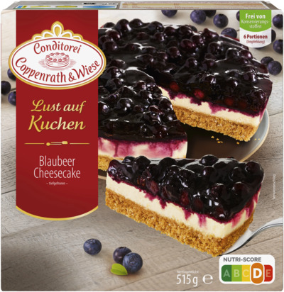 Blaubeer-Cheesecake, Lust auf Kuchen, Frischkäsekuchen