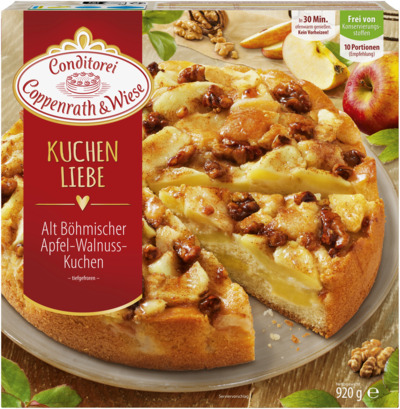 Altböhmischer Apfel-Walnusskuchen