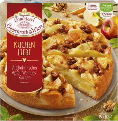 Altböhmischer Apfel-Walnusskuchen