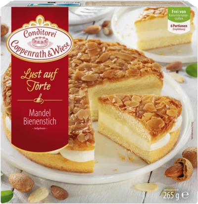 Lust auf Torte Mandel-Bienenstich Coppenrath & Wiese 