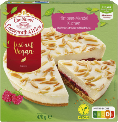 Coppenrath & Wiese veganer Himbeer-MandelKuchen