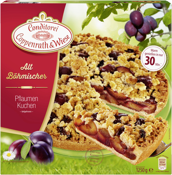 Alt-Böhmischer Pflaumenkuchen mit Streuseln von Coppenrath ...