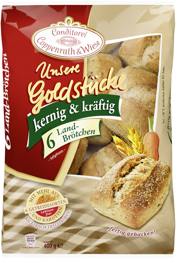 Landbrötchen zum Aufbacken - Coppenrath & Wiese: Unsere ...